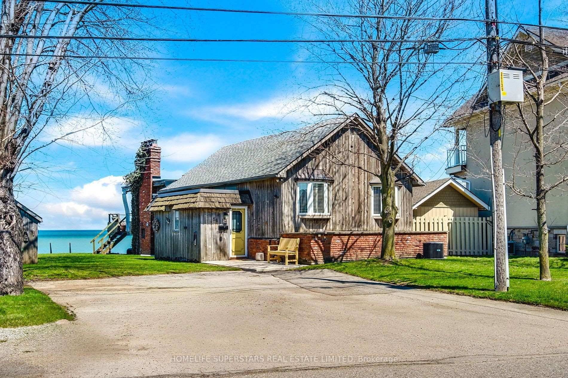 Exclusive waterfront living, an exceptional view, 3 bedroom bungalow, master bedroom on main floor, 2 other bedrooms in lookout basement, The family room, with its bay window, wood stove fireplace, ...