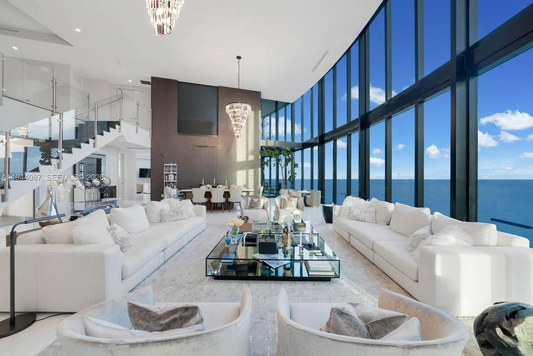Porsche Penthouse 5201 is a true mansion in the sky offering oceanfront luxury, elegance, and sophistication.