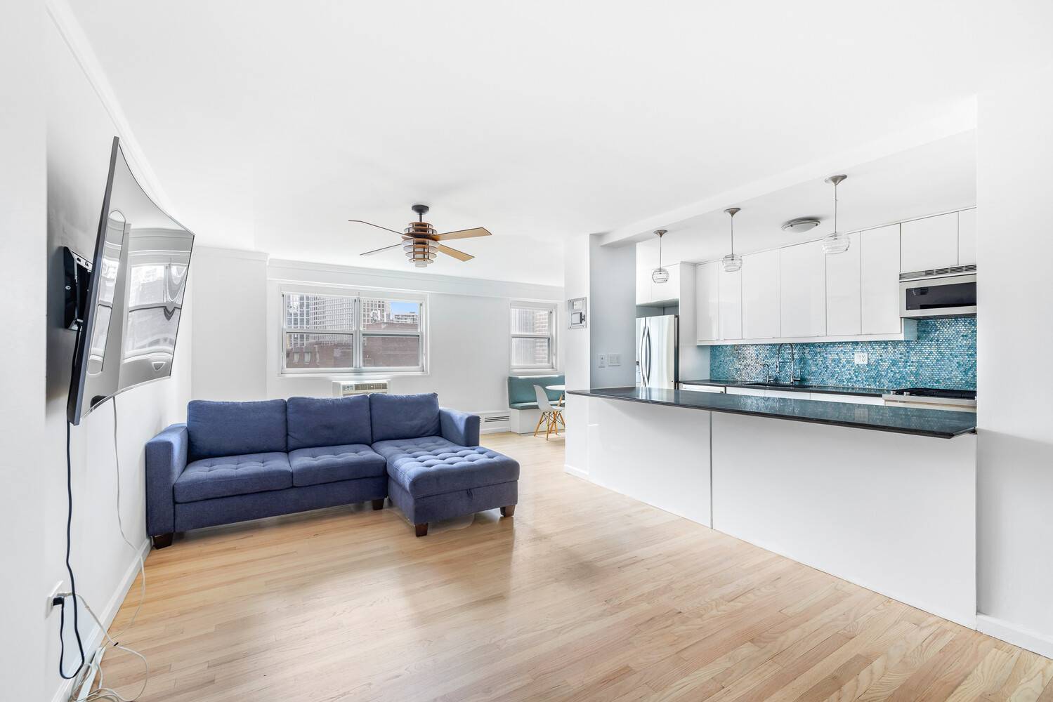 3 Bed 2 Ba Corner High Rise Coop with Deeded Parking in Downtown Brooklyn Nearest Fort Greene Park All showings and Open House visits are by appointment at this property.