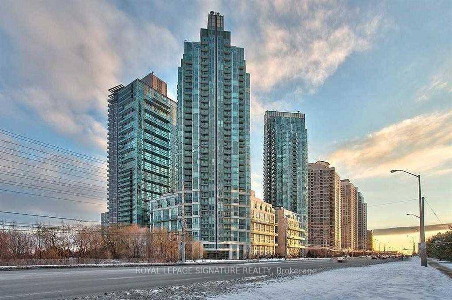 Stunning 27th floor 2 1 bedroom condo in the heart of Square One, offering breathtaking views through floor to ceiling windows in a prestigious, well maintained building !