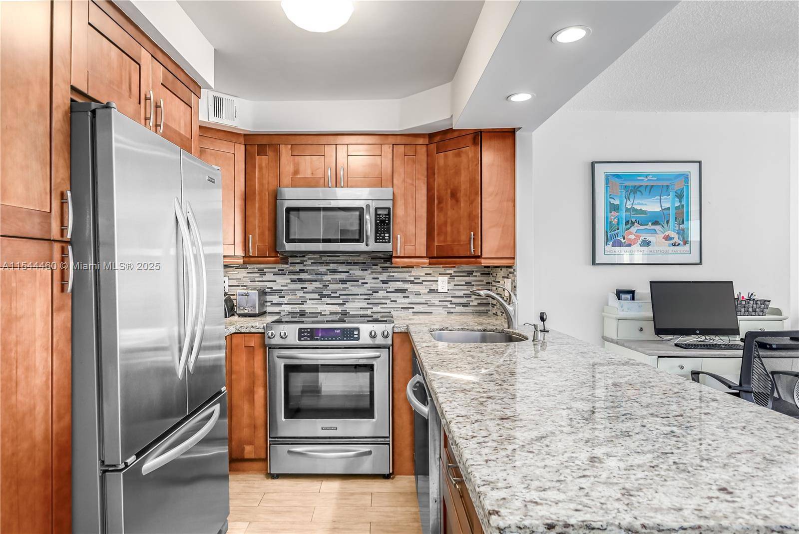 You can have it all gorgeous updated condo with ocean views, balcony amp ; covered parking in South of 5th Street building right on the ocean.