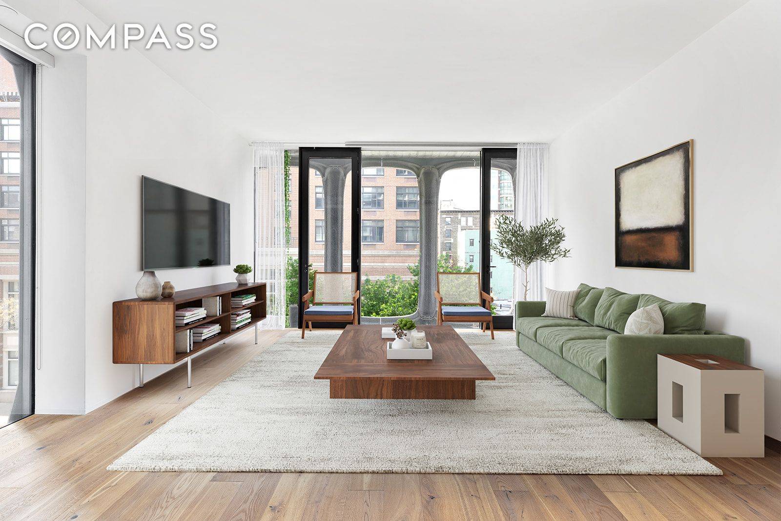 Gazing over West Broadway in prime Soho, and nestled behind the now iconic cast aluminum facade that made XOCO 325 one of Soho s hottest new buildings, Residence 4B is ...