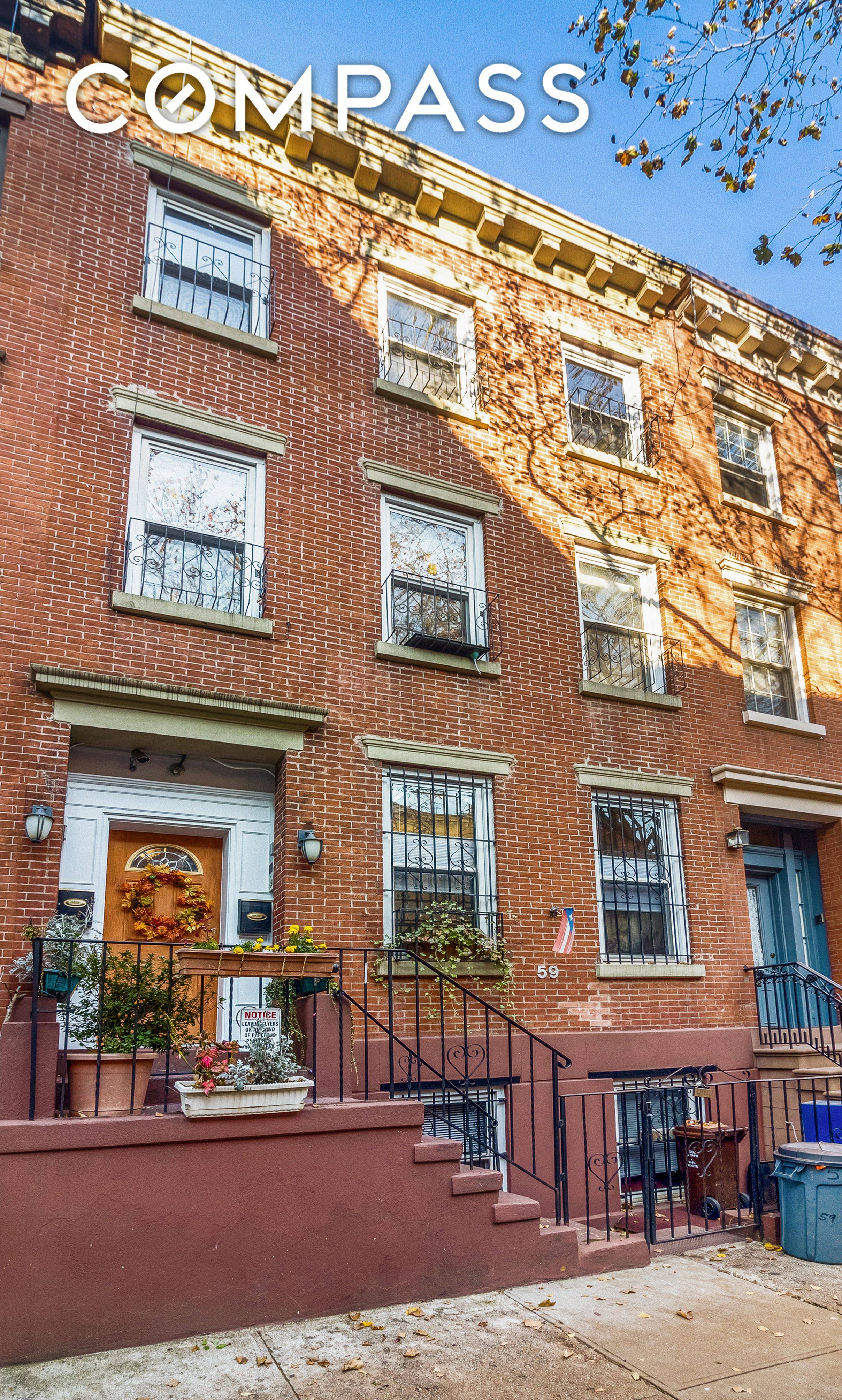 Beautiful bright and sunny 1 bedroom apartment with a home office or nursery or second room in the heart of Cobble Hill.