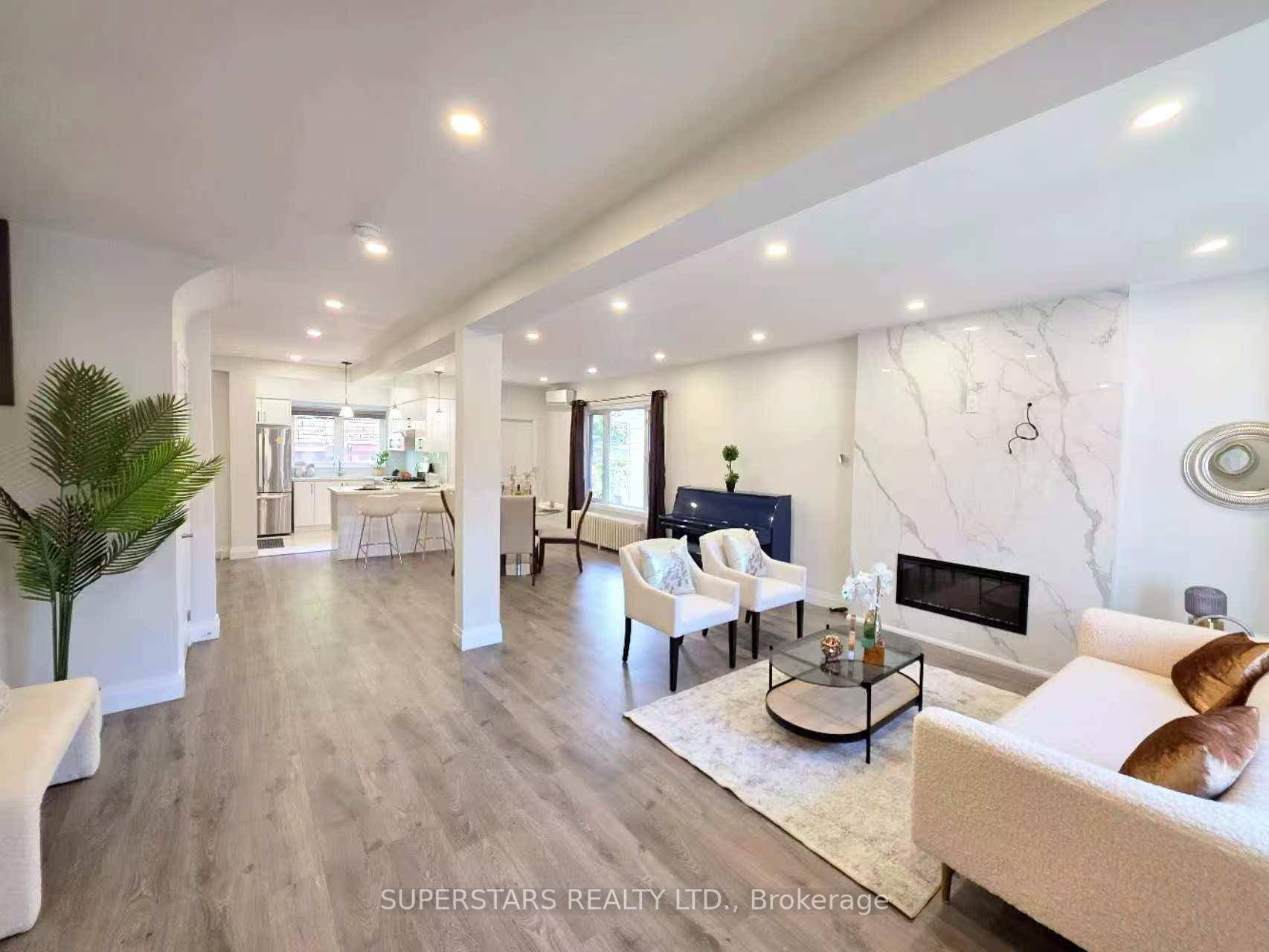 Welcome to custom renovated 2021 detached home on Oakwood Ave.