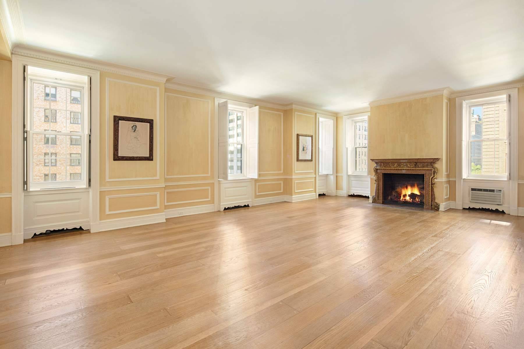 This glamorous and sun filled corner residence is the epitome of Upper East Side chic.