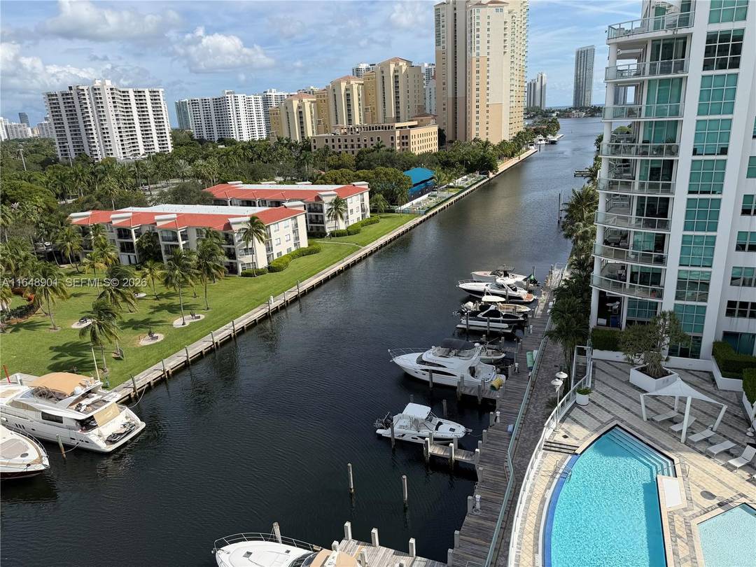 Gorgeous direct Intracoastal views from this spacious residence featuring a huge private balcony and two assigned parking spaces.