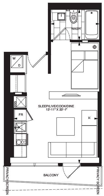 Luxury Northwest Facing Condo Unit Nestled In The Highly Desirable Downtown Core Location Overlooking Fantastic Cityscape.