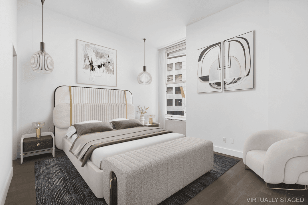 One Bedroom, One Bathroom Home This meticulously designed one bedroom, one bath residence offers an exceptional blend of spaciousness, comfort, and timeless sophistication.