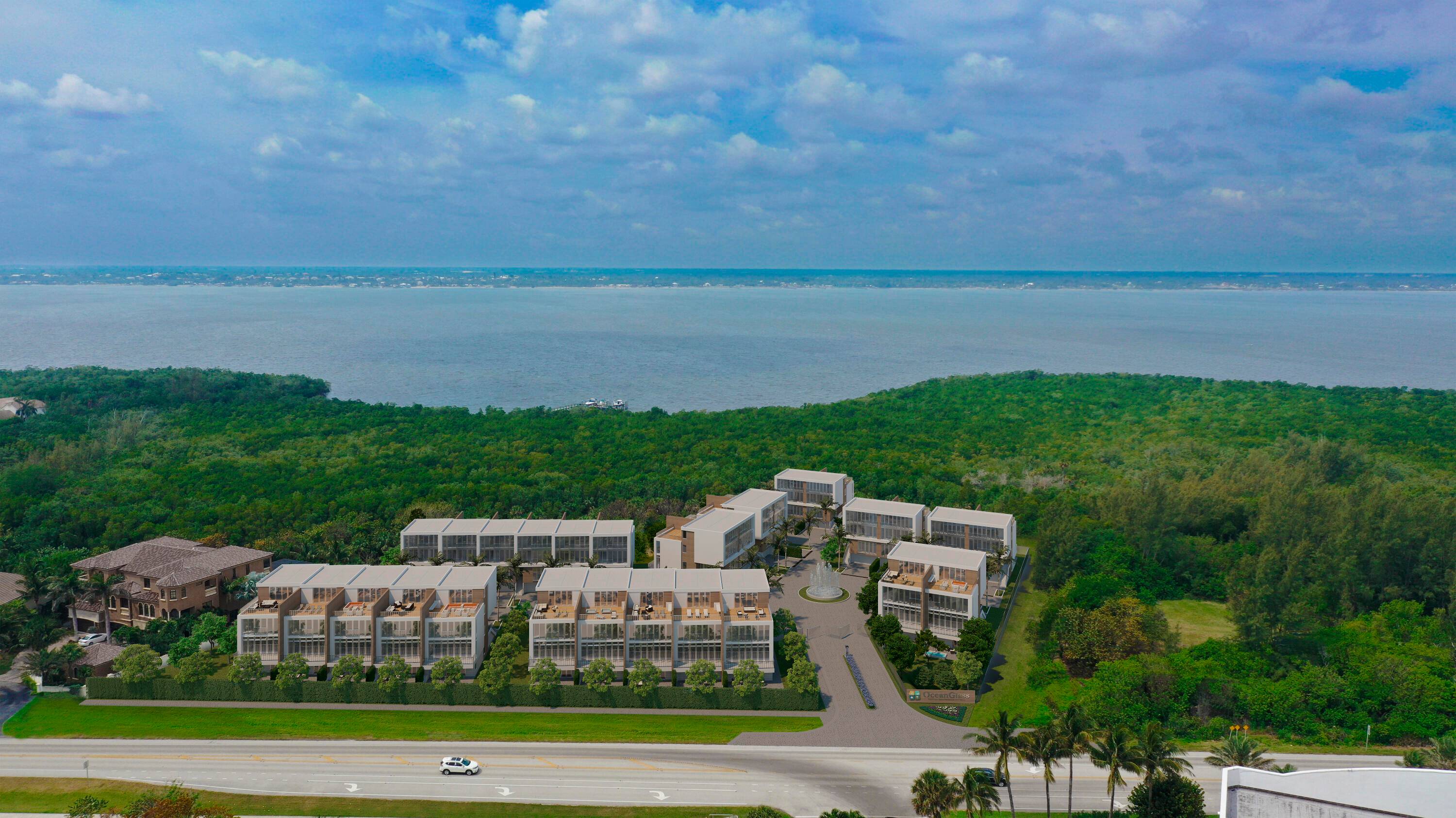 TOUR PARADISE on Hutchinson Island, set on 14 waterfront acres with direct beach access and surrounded by natural preserve, this enclave of just 28 contemporary townhomes, all with ocean or ...
