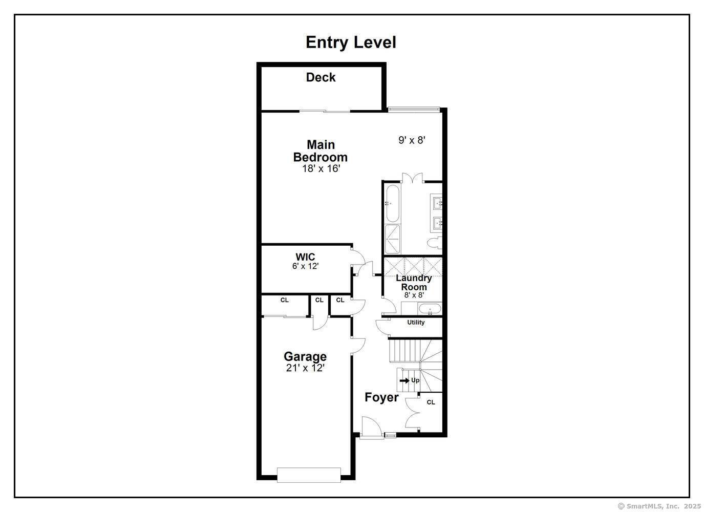 Totally renovated light and bright end unit townhouse.