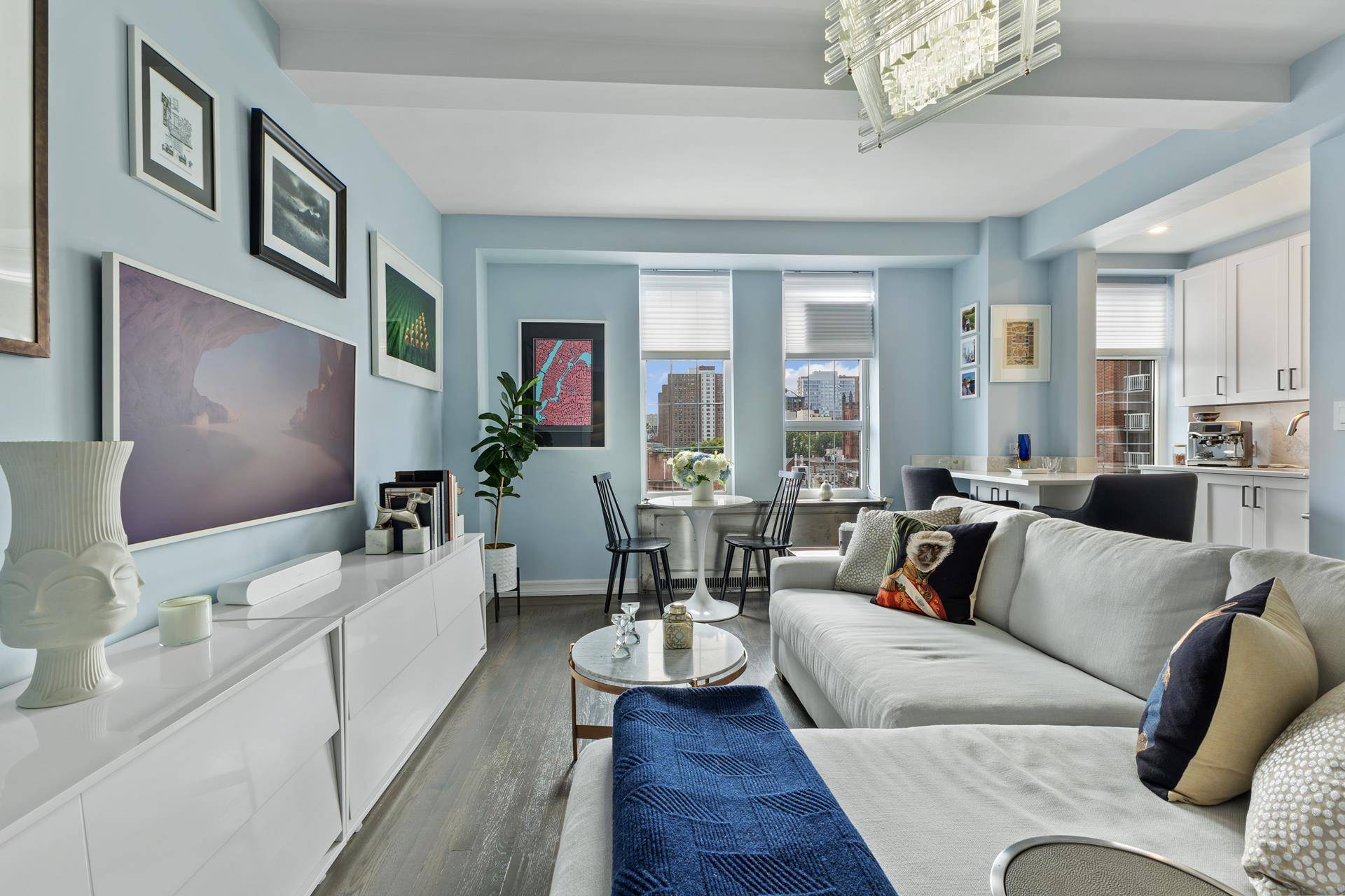 Welcome to 405 West 23rd Street, Residence 9J, located in London Terrace Towers an iconic 1930's pre war Co op in bustling West Chelsea.