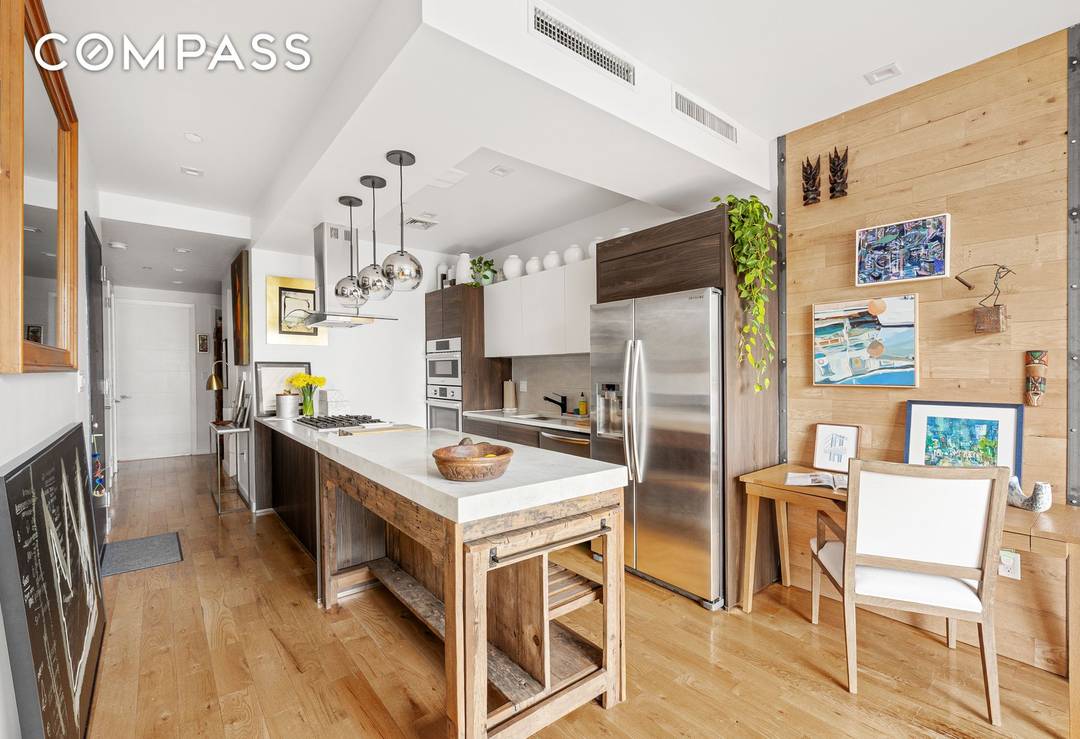 Bushwick Penthouse Duplex Bright 3BD 2BA with Private Rooftop Terrace, Chef s Kitchen with Bosch Appliances, Heated Bathroom Floors, Central A C, and In Unit Washer Dryer Welcome to Residence ...
