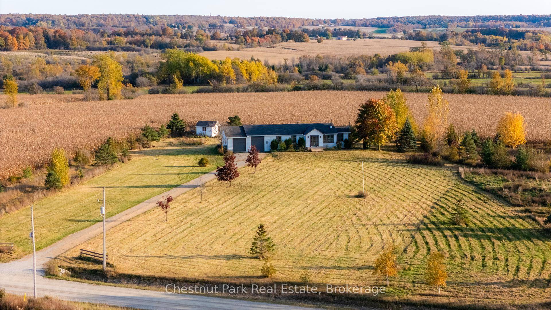 Incredible value is being offered on this tastefully renovated 3 bedroom, 2 bathroom, over 2, 000 square foot home which resides on a stunning 4 acre parcel.