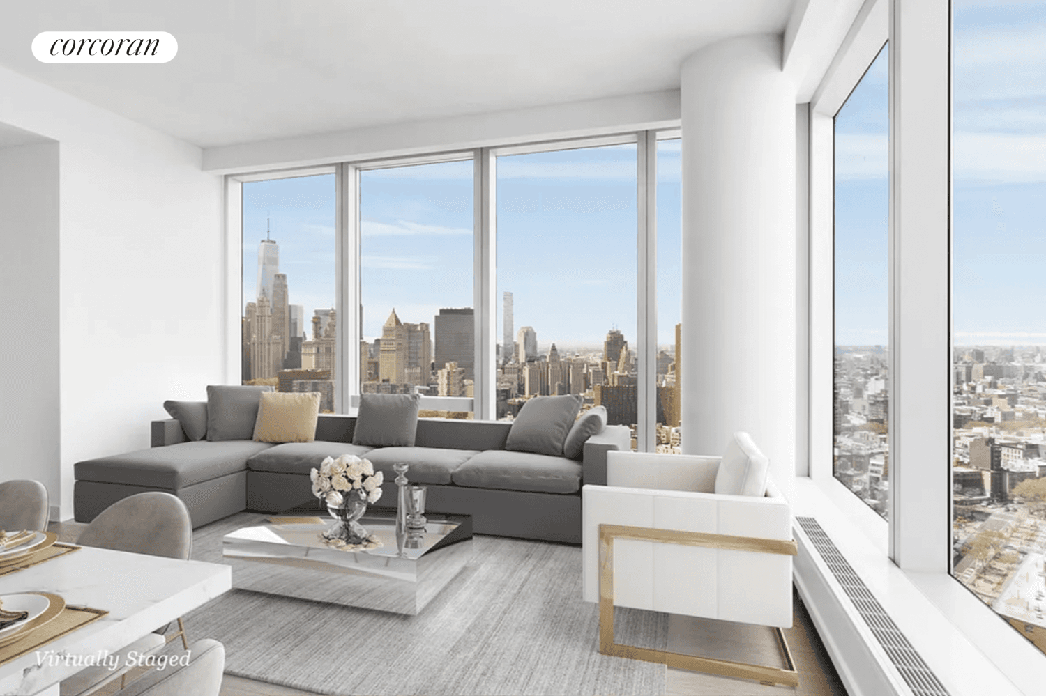 Gorgeous 2 BEDS 2 BATH at the brand new ONE MANHATTAN SQUARE !