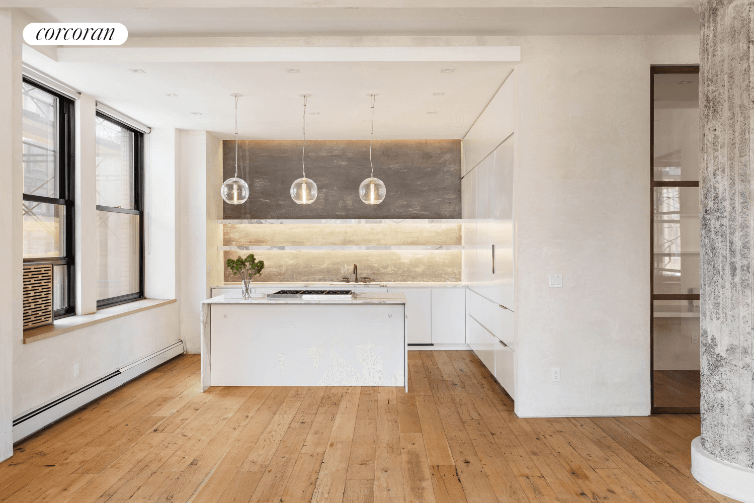 The Crown Jewel of 250 Mercer Street2 Beds 2 Baths Home OfficeFor the lovers of downtown living, admirers of loft style architecture, and those who live best in a full ...