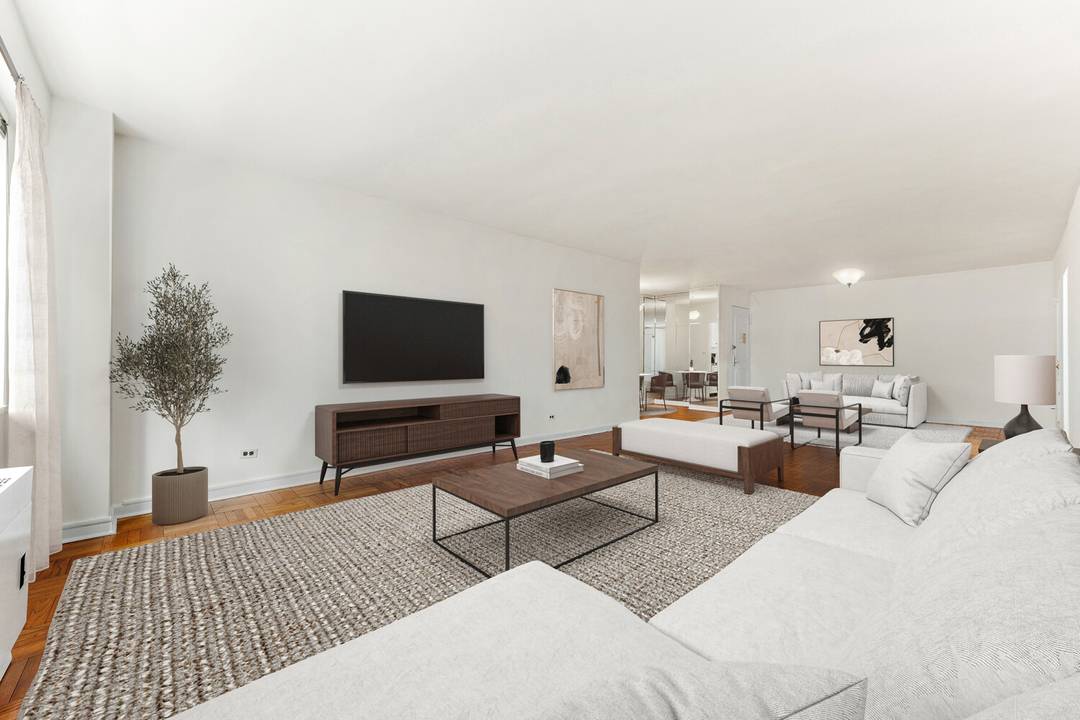 Welcome home to this generously proportioned two bedroom, two bath residence at the highly sought after Stewart House.