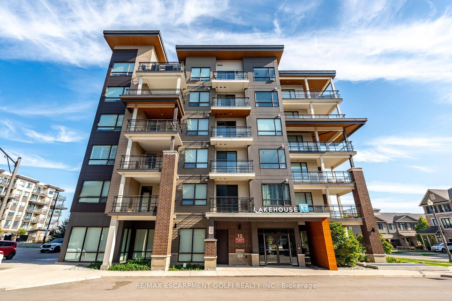 GRIMSBY ON THE LAKE ! The Lake House No2 is a modern condominium building on the shores of Lake Ontario offering lakeside maintenance free living.