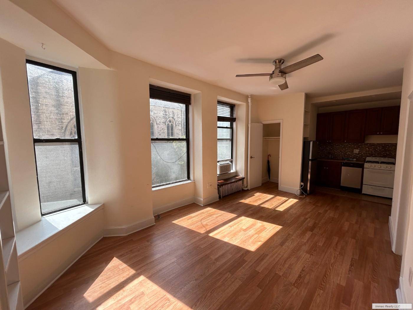 1 Bedroom W. 87th Street West End AvenueCorner Apt with wall of windows !