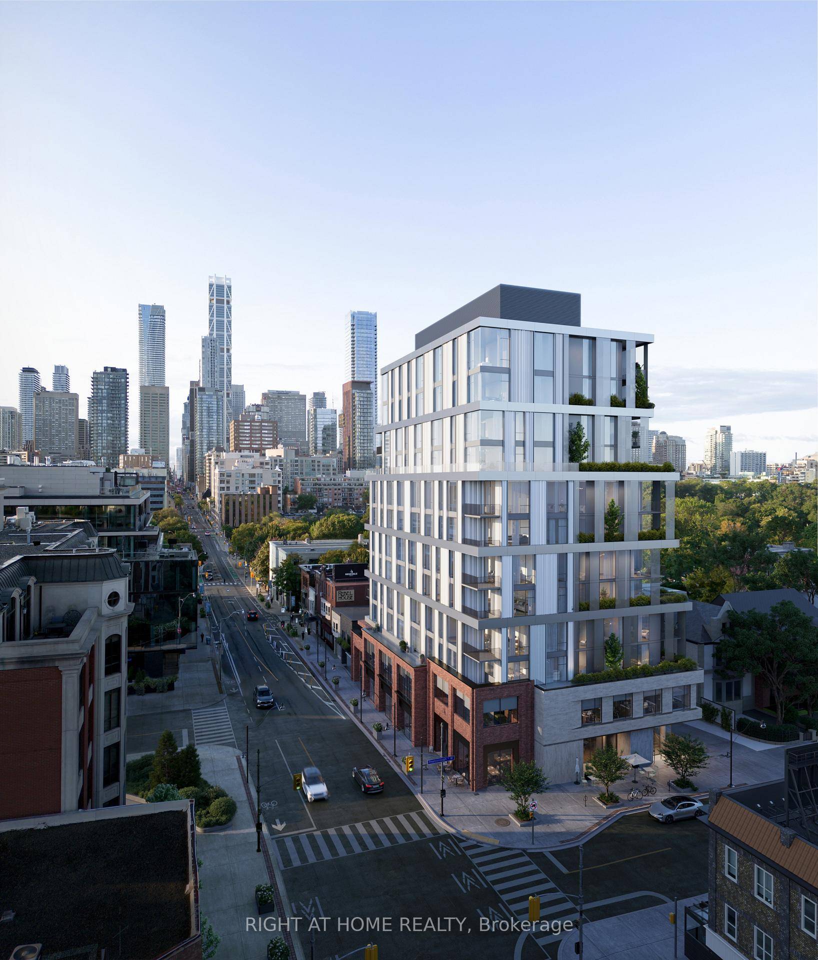 Now under construction, a stylish corner suite at the award winning One Roxborough West an iconic address nestled where Summerhill meets Rosedale.