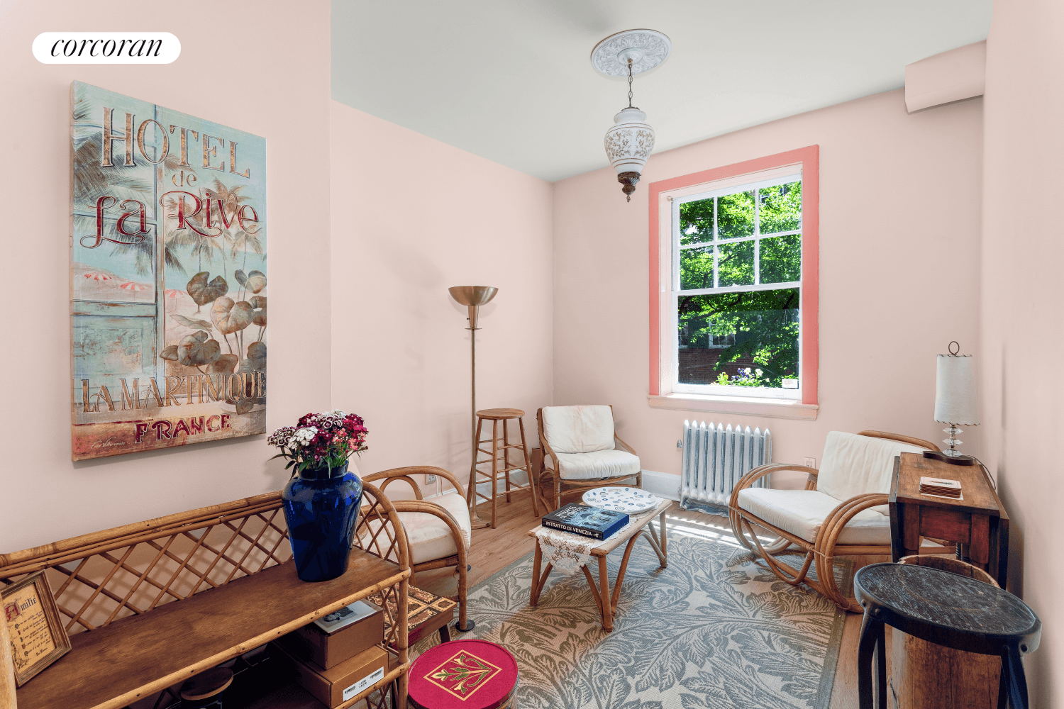 Vibrant 2 Bedroom Gem in the Heart of Greenwich Village Step into charm, character, and color in this peacefully styled 2 bedroom apartment on the 2nd floor one flight up ...