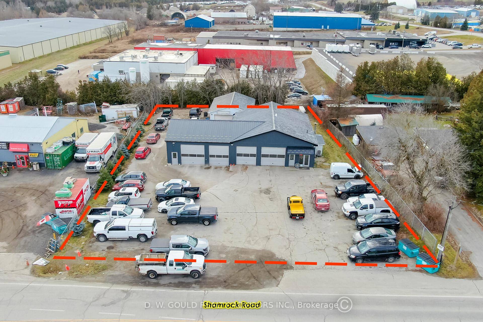 Re development site. Best commercial location in town.