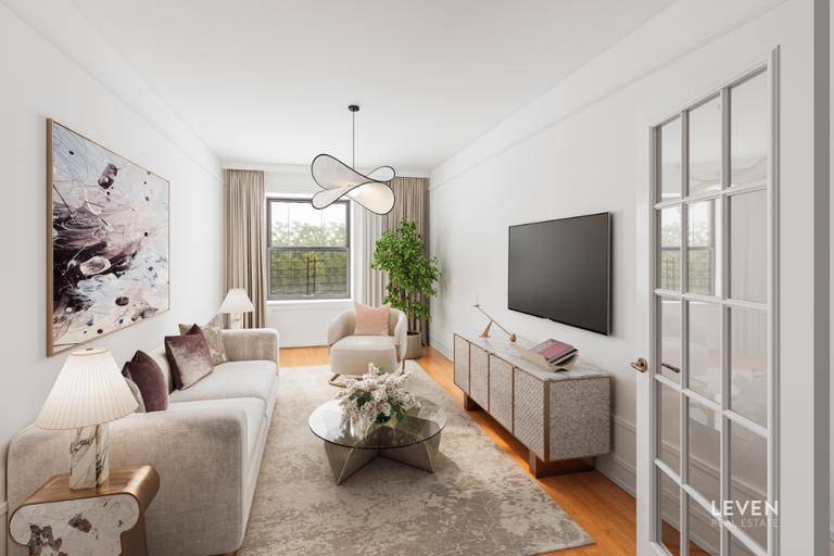 The perfect blend of classic NYC charm and modern convenience Spacious pre war 2 bedroom, 1.