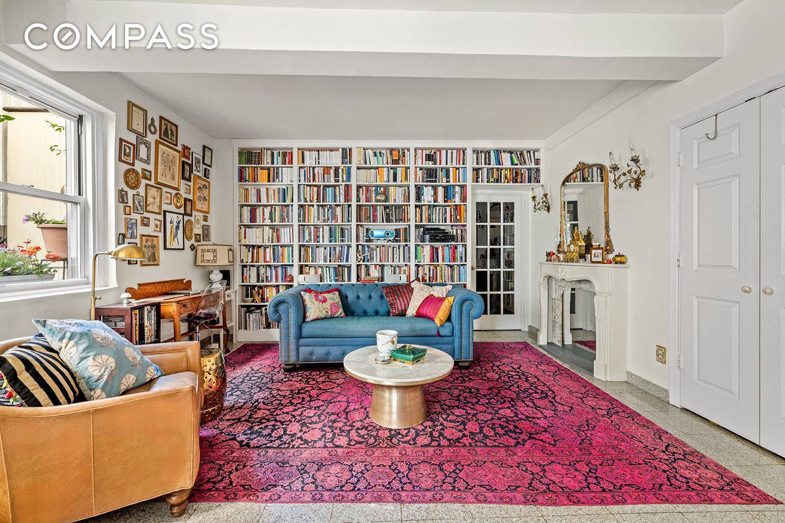 Apartment 4C at 2166 Broadway is a spacious, south facing two bedroom, two bathroom home with a private terrace perfect for al fresco dining and relaxing outdoors.
