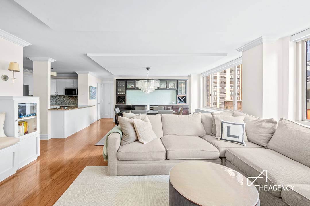 Welcome to Apartment 7BC, a mint condition and flawlessly combined 2 bedroom, 2 bath with home office.