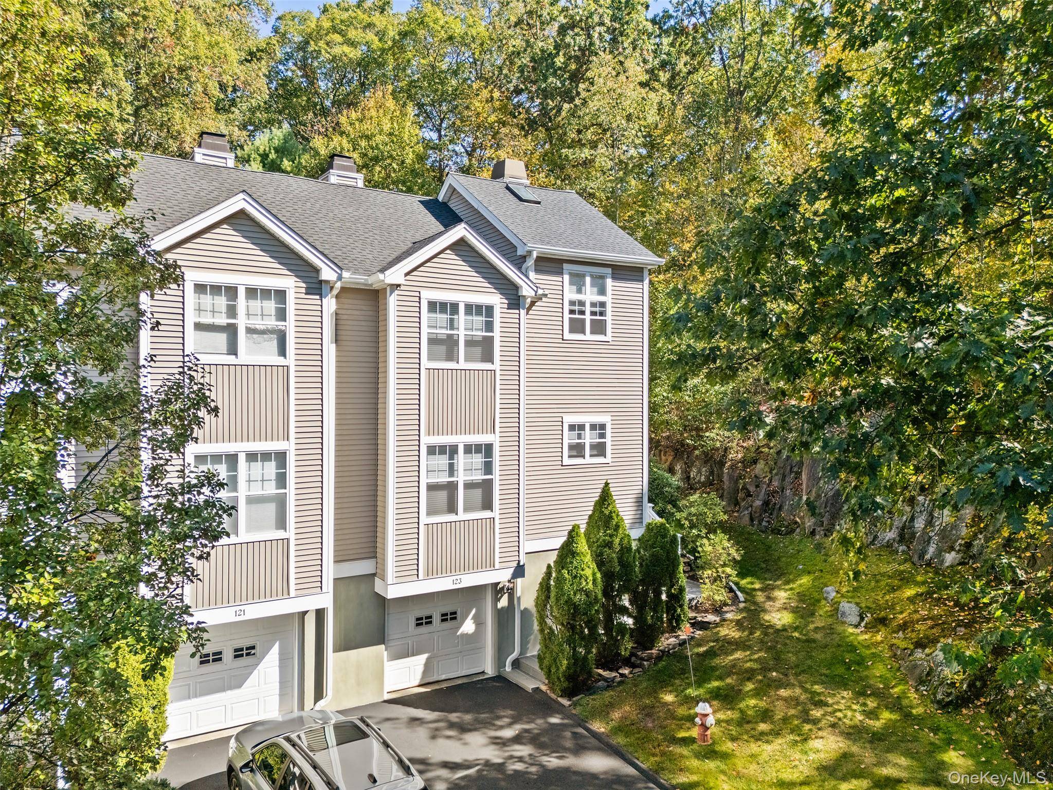 Spacious and sun filled townhome that lives like a single family in Goldens Bridge in the Katonah Lewisboro school district.