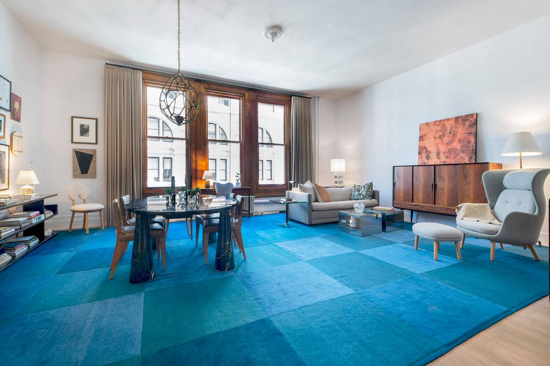 Perched high on the 9th floor of the pre war, 11 story Folio House Building, located at 105 5th Avenue, Apartment 9C is a sprawling, loft apartment containing 1 bedroom, ...