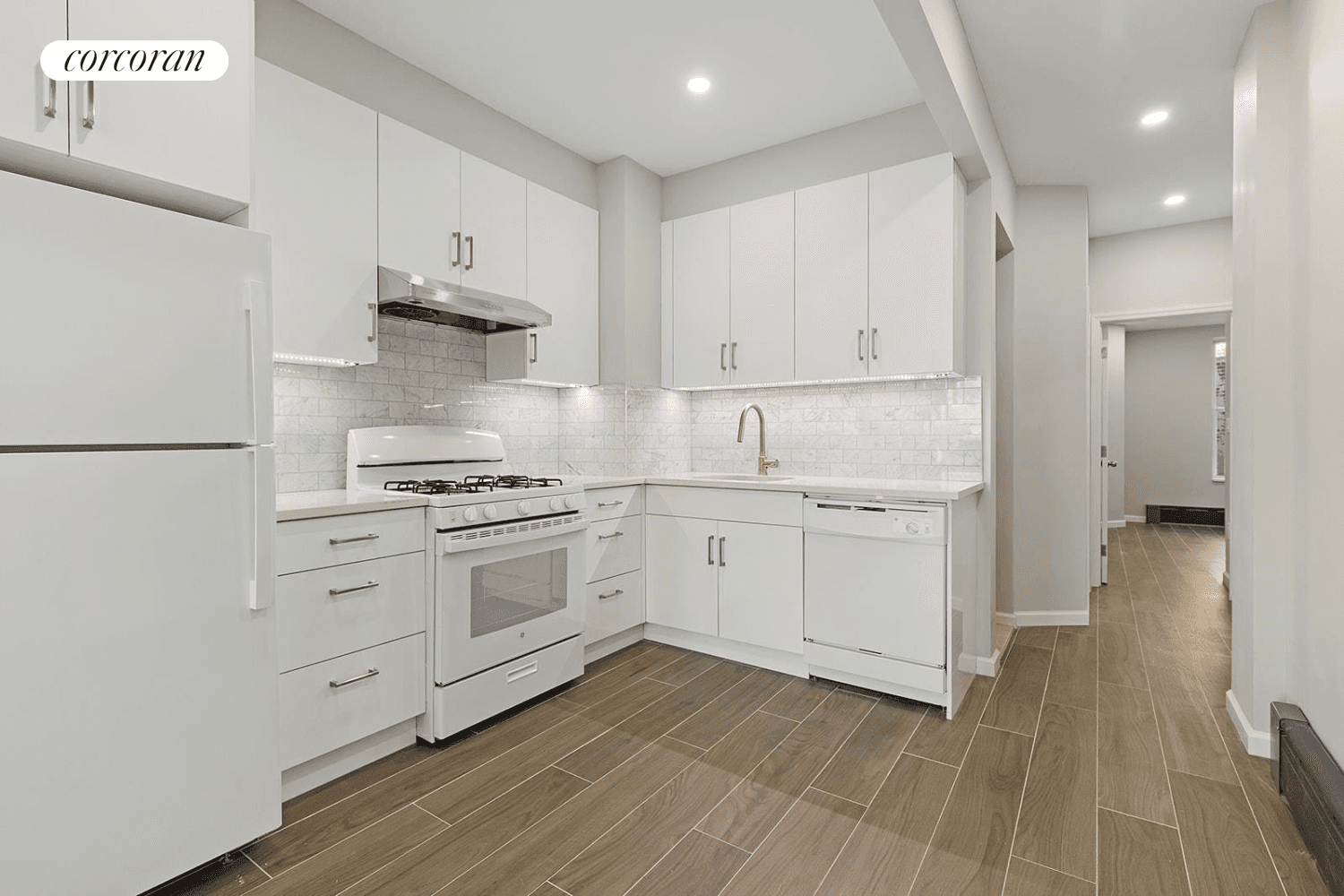 Modern design meets classic brownstone Brooklyn in this recently renovated three bedroom and two bath apartment.