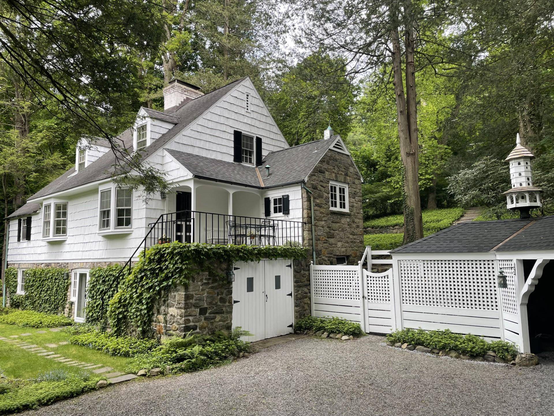 This beautiful Chappaqua house sits on 3.