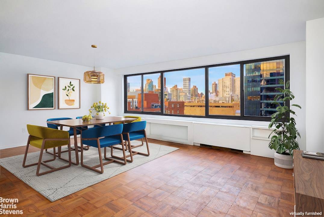 Rare offering ! Have it all in this sprawling 1, 000 square foot Junior 4 with 1.