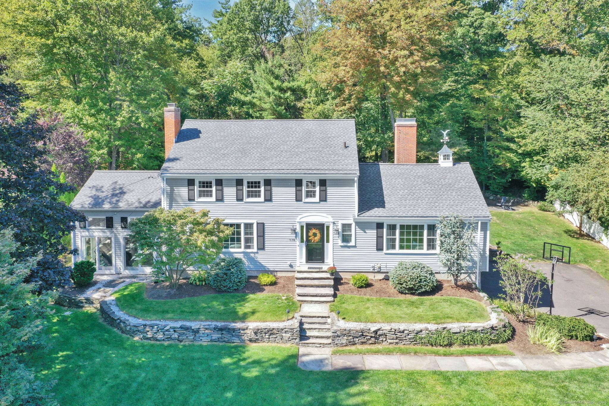 Welcome to this stunning 3 bed, 2 full 2 half bath Colonial in one of West Hartford's most desirable neighborhoods.