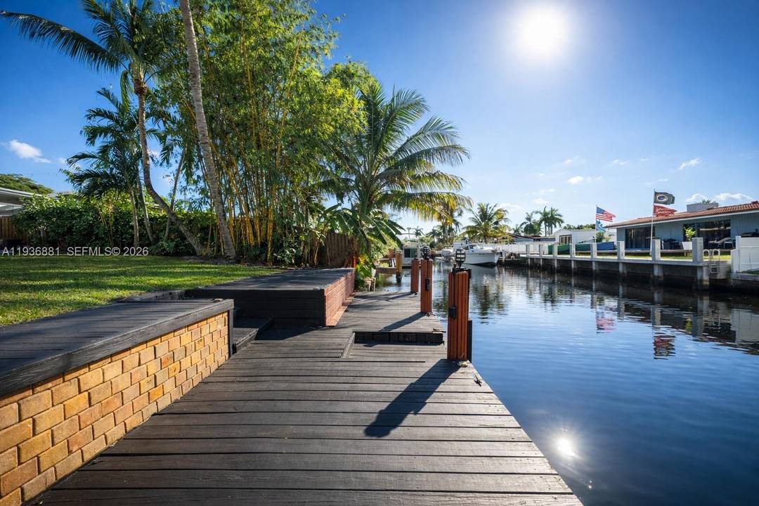 Welcome to this beautifully renovated waterfront home in the heart of Lauderdale Isles, Fort Lauderdale.