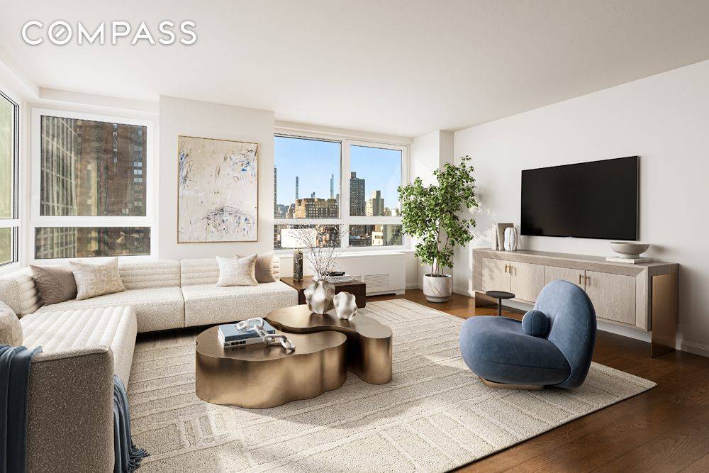 Welcome to 2309, a one bedroom residence at Carnegie Park.