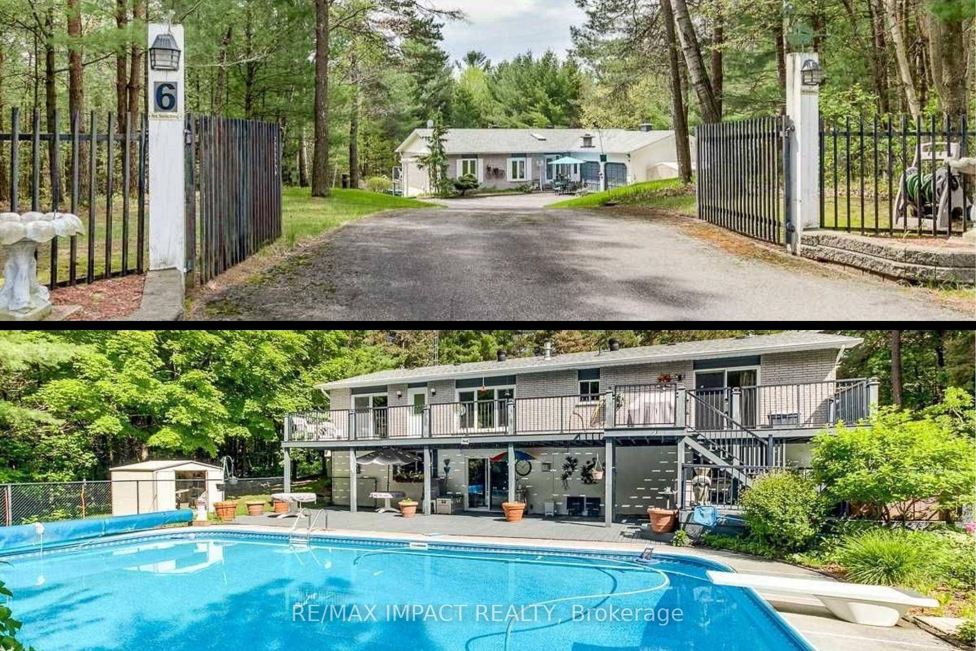 This property offers the ultimate in privacy as it is located on a quiet court with a gated entrance in Burketon Estates, located at the Clarington Scugog boundary, and only ...