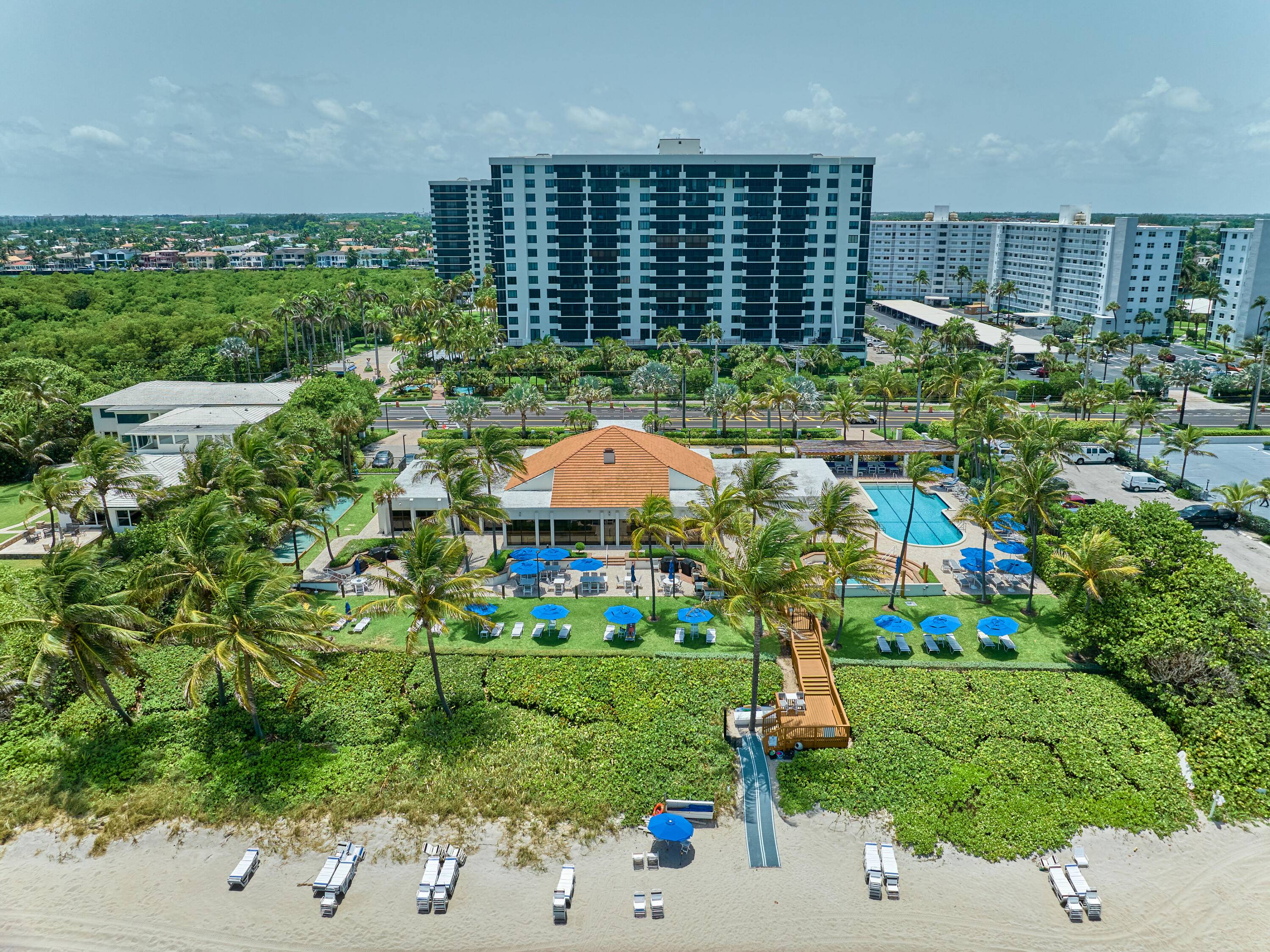 Step into this beautifully furnished beachside apartment featuring an expansive lanai that's nearly the length of a bowling alley perfect for relaxing or entertaining.