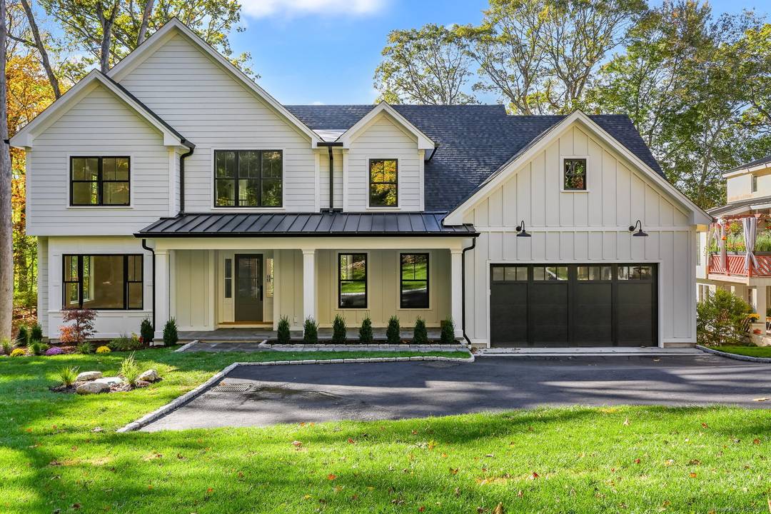 New construction tucked at the end of a quiet cul de sac in Stamfords Mid Ridges.