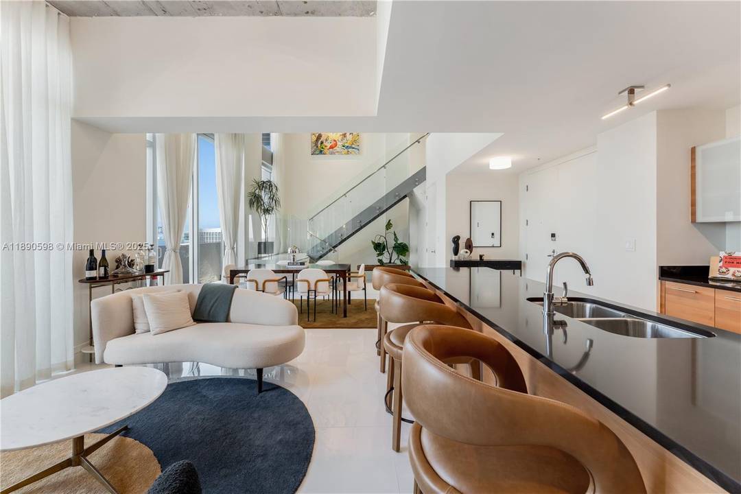 Turnkey ! Short sale ! Best priced two story penthouse in Midtown Miami !