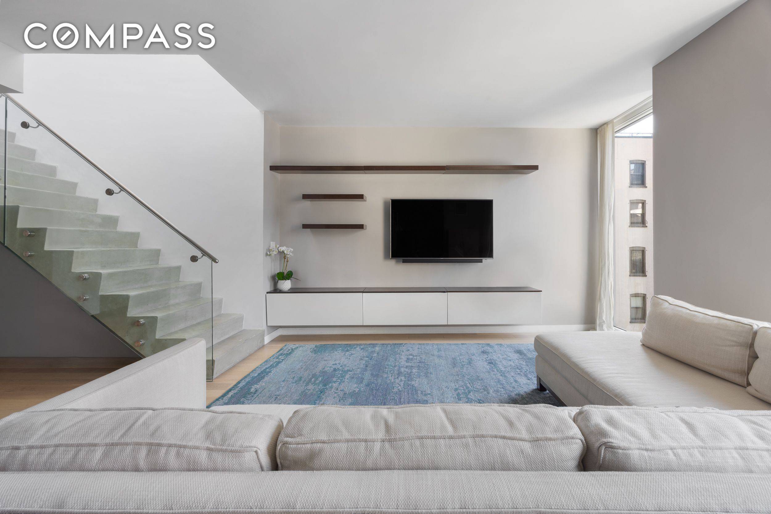 PH1N at 540 W 49th St, offers 1, 625 square foot of interior space with 2 bedrooms and 2.