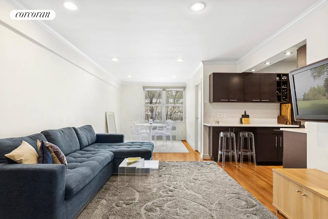 Welcome to an exceptional opportunity at The Lafayette, located at 30 East 9th Street, Apartment 3AA, in the heart of Greenwich Village, Gold Coast.