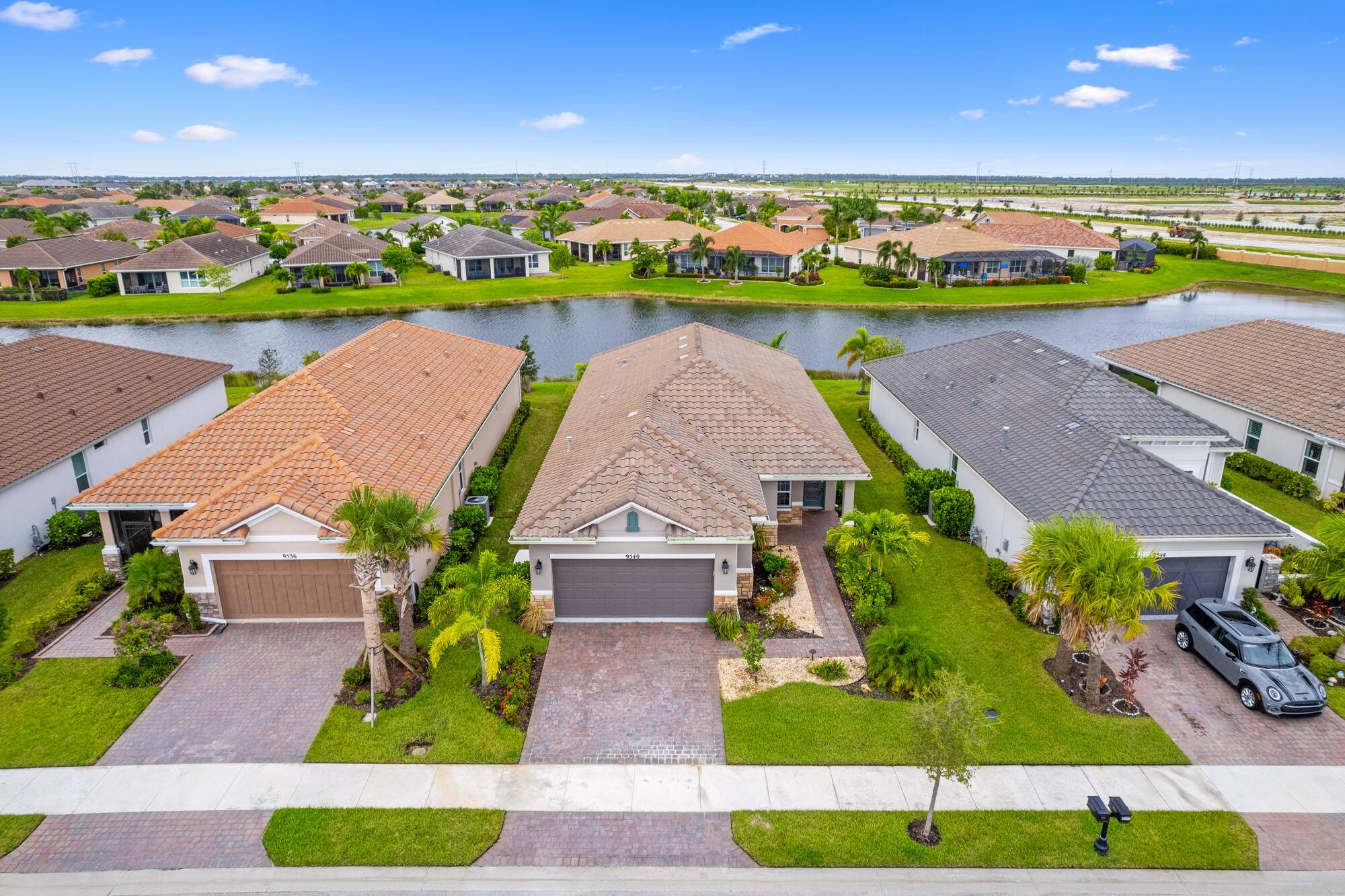 Stunning waterfront Bergamo model with six figures in lavish upgrades !