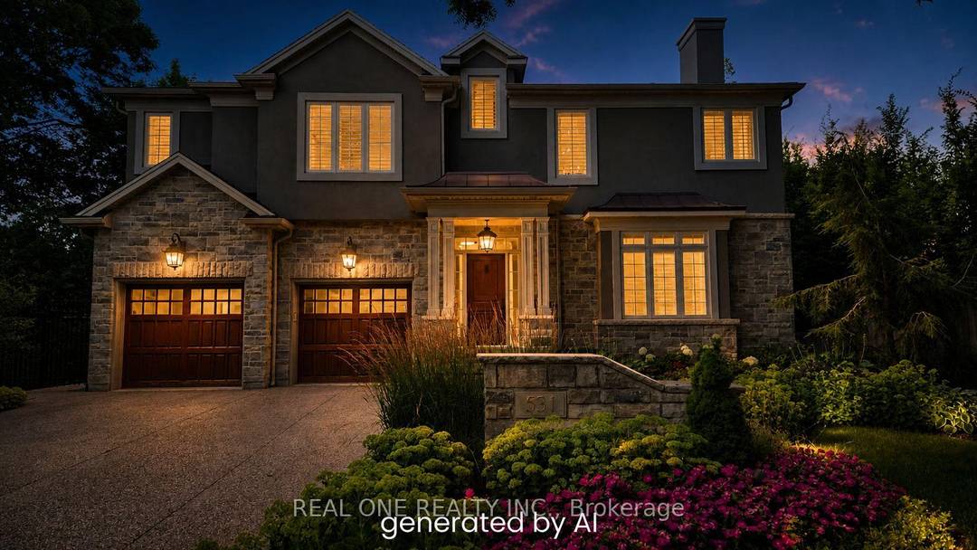 This Architecturally Designed Home Comes Complete With 5 Bedrooms 3 Full Baths And 2 Half Baths A Custom Kitchen With Built In Appliances, Located In A Highly Sought After Tree ...