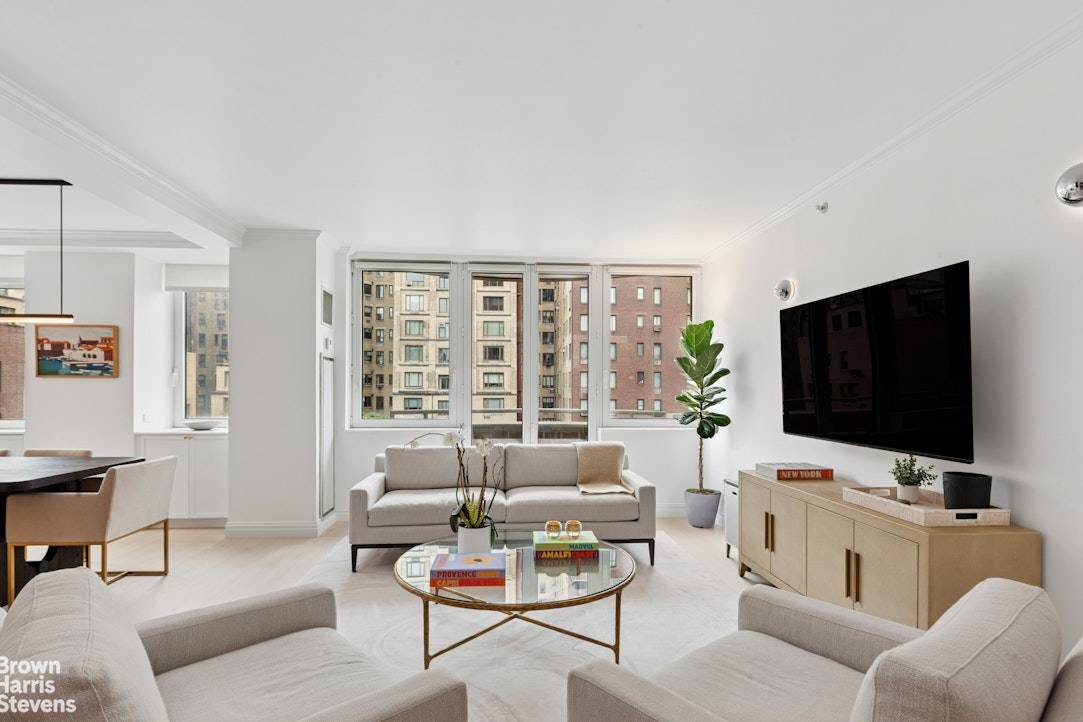 Welcome to Residence 9C at 188 East 78th Street a flawless, triple mint home in one of the Upper East Side's most coveted full service condominiums.