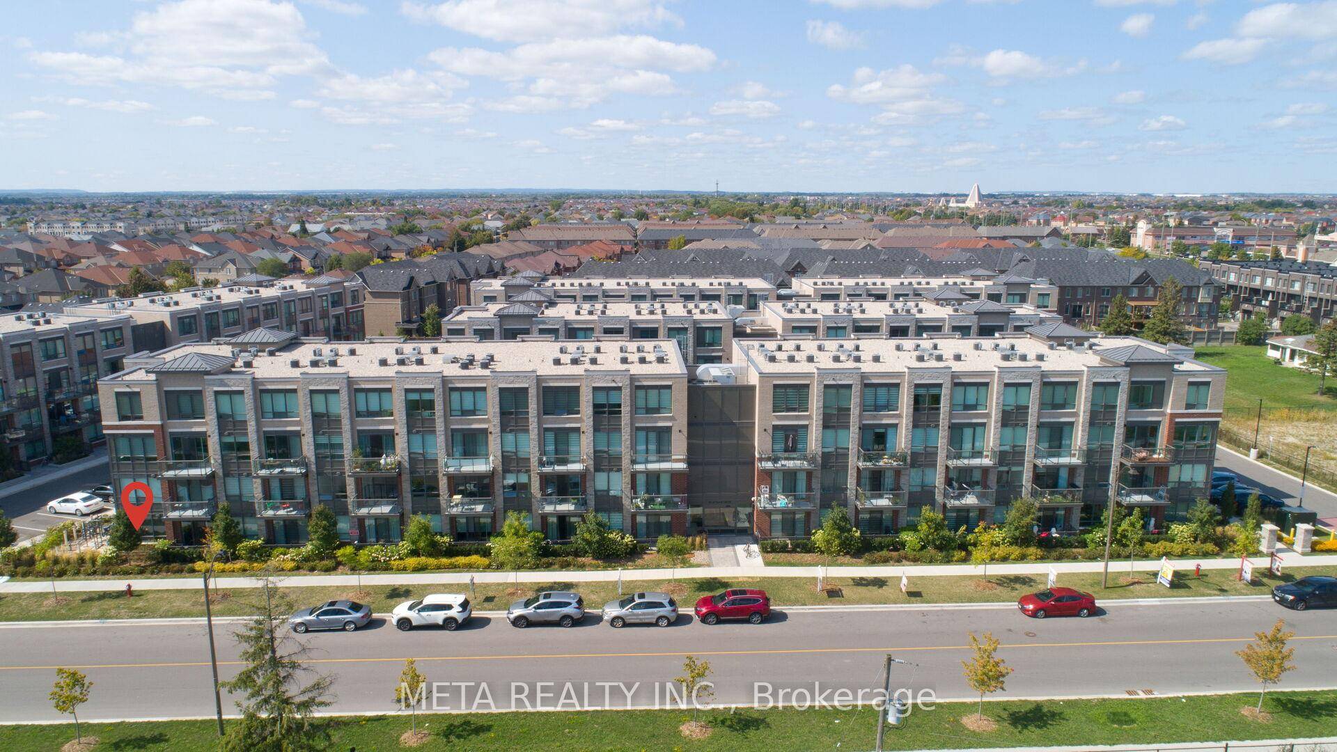 Welcome to Unit 112 95 Attmar Drive, Brampton, stacked condo townhouse.