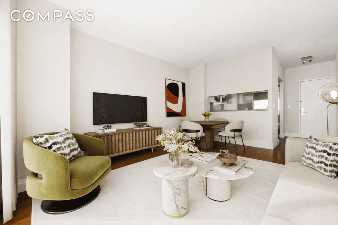 Experience the epitome of elegance and modern living at apartment 405 in the prestigious 45 Park Avenue condominium.