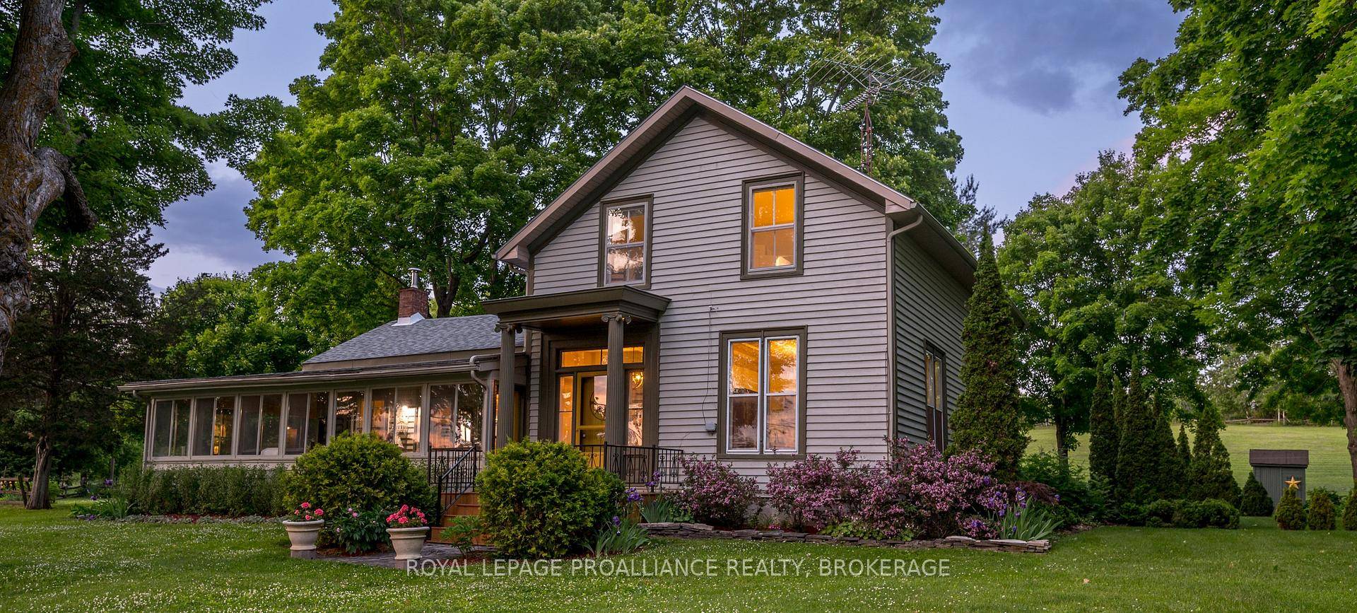 Embrace the charm of a bygone era in this beautifully restored 3 bed, 2 bath home, nestled along the serene Napanee River in Colebrook.