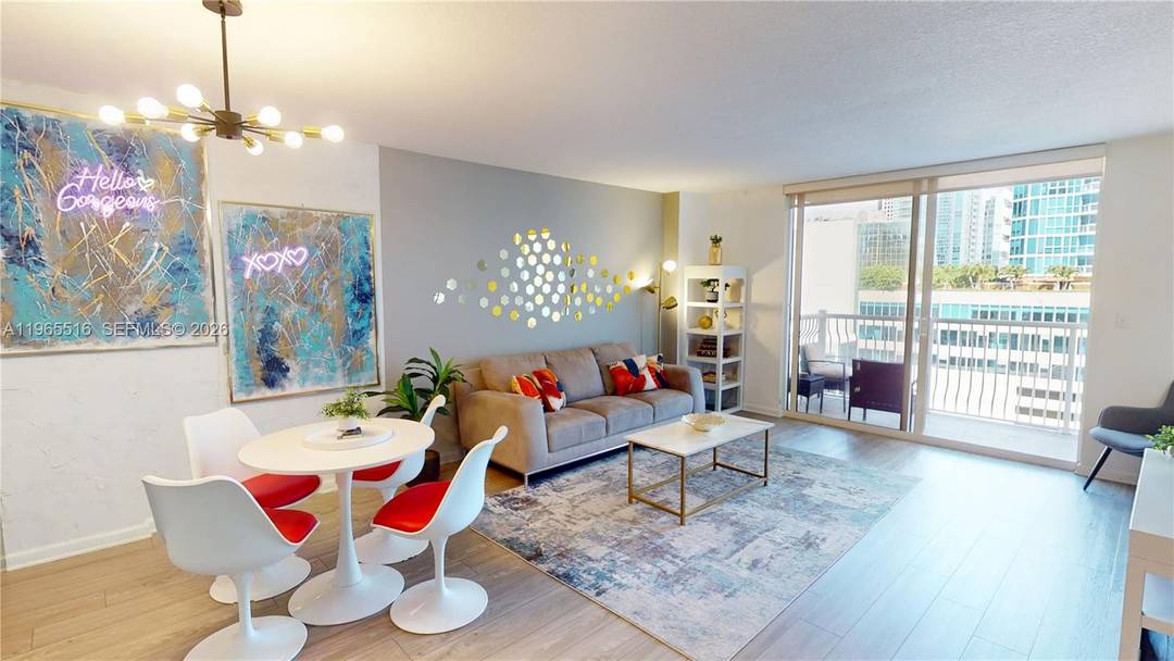 This FULLY FURNISHED AND COMPLETELY RENOVATED 1 bedroom, 1 bathroom unit at The Club at Brickell Bay is ready to make you money from day 1 !