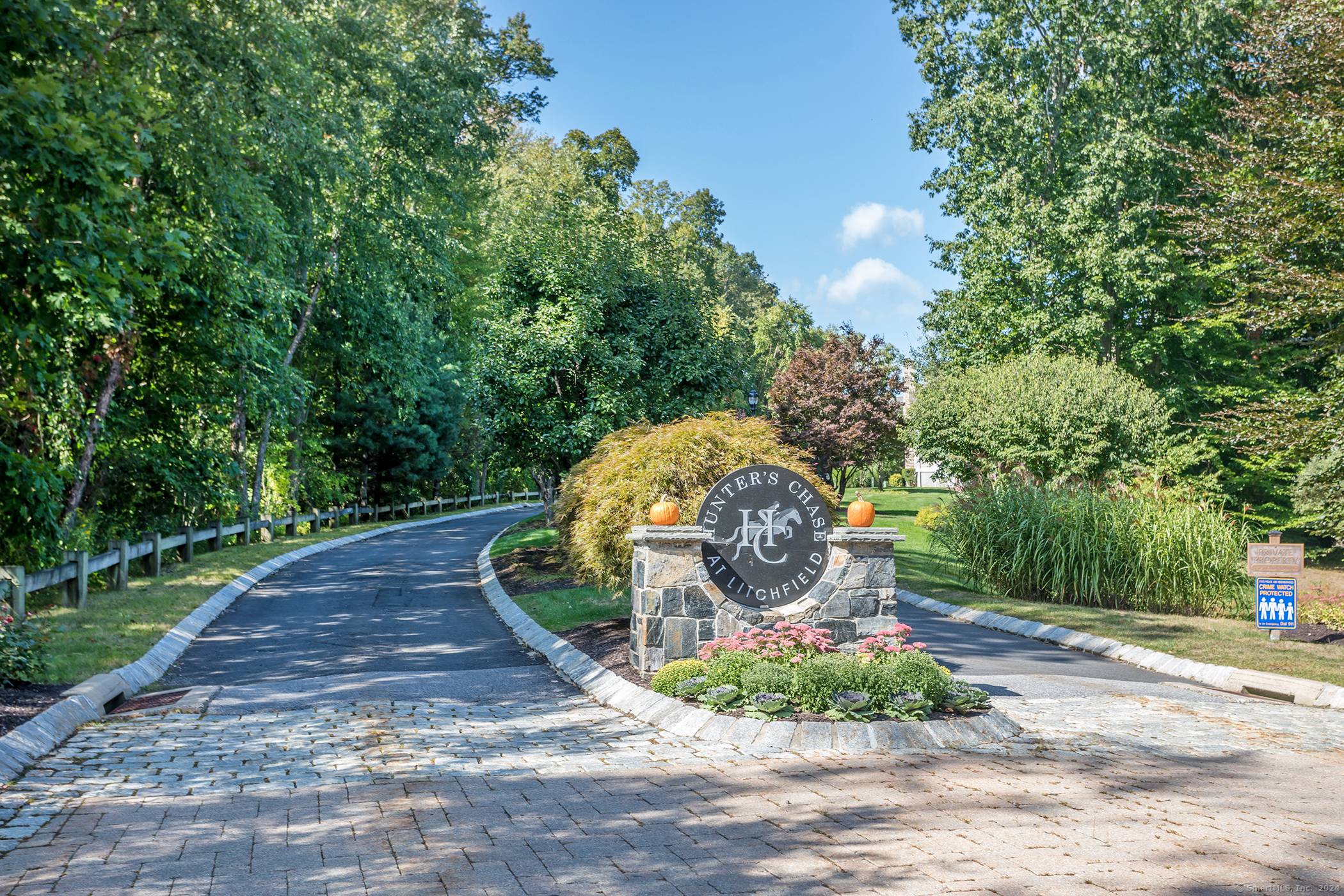 Opportunity to live in storied Litchfield with few home ownership cares.